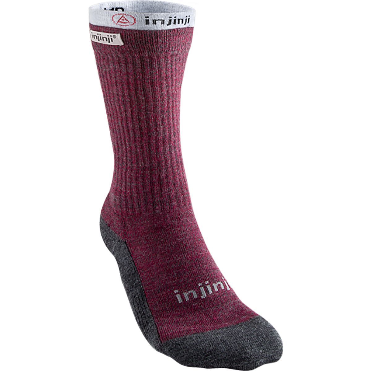 Injinji Liner CoolMax plus Hiker NuWool Crew Sock -...