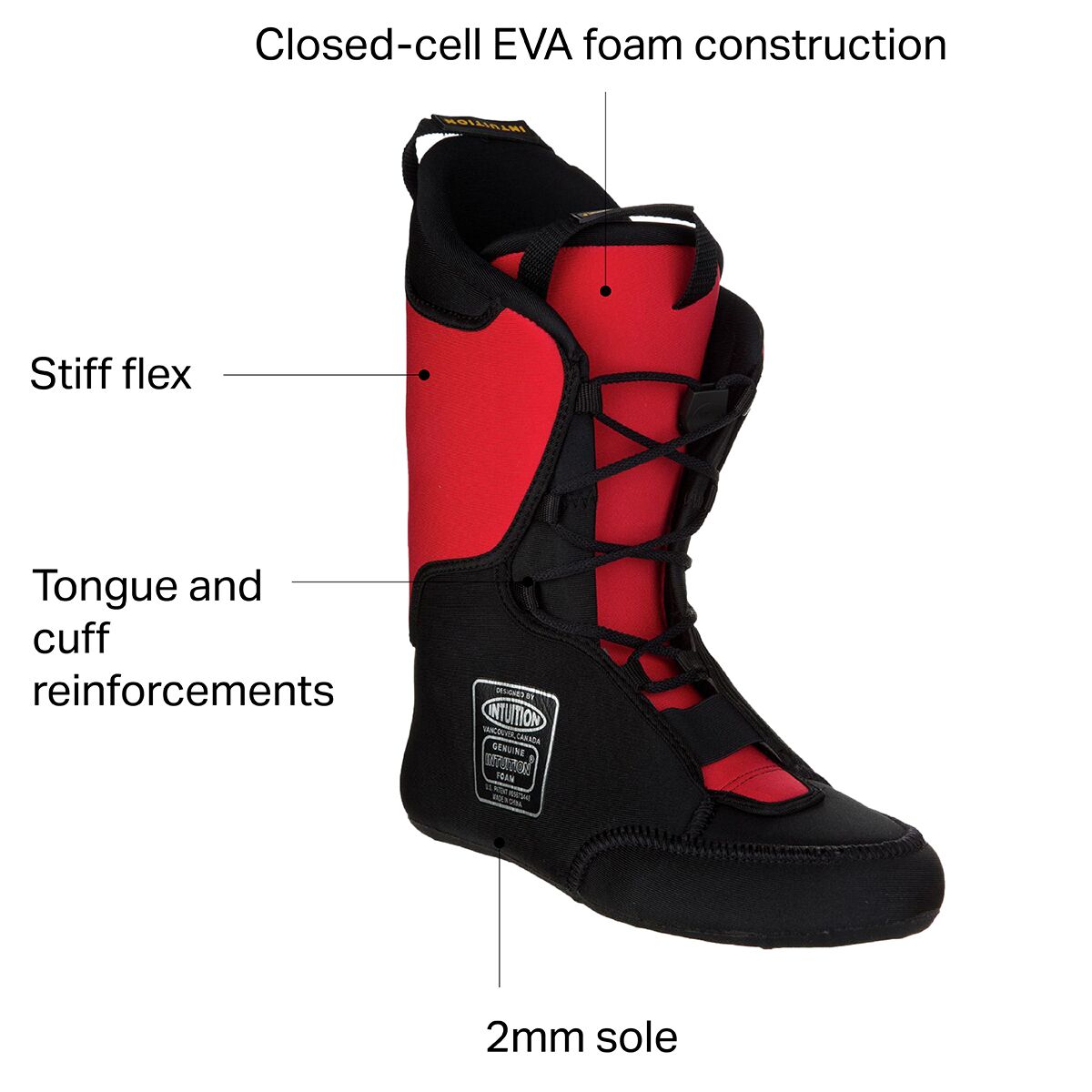 Intuition Pro Tongue Liner Ski