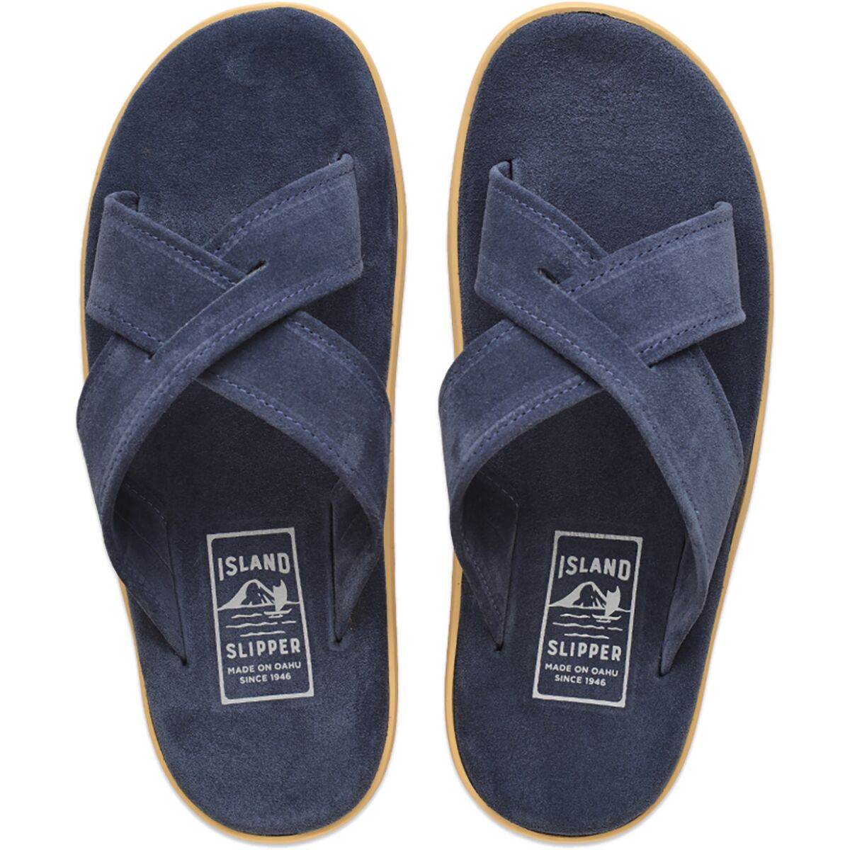 Island Slipper Classic Suede Slide Sandal