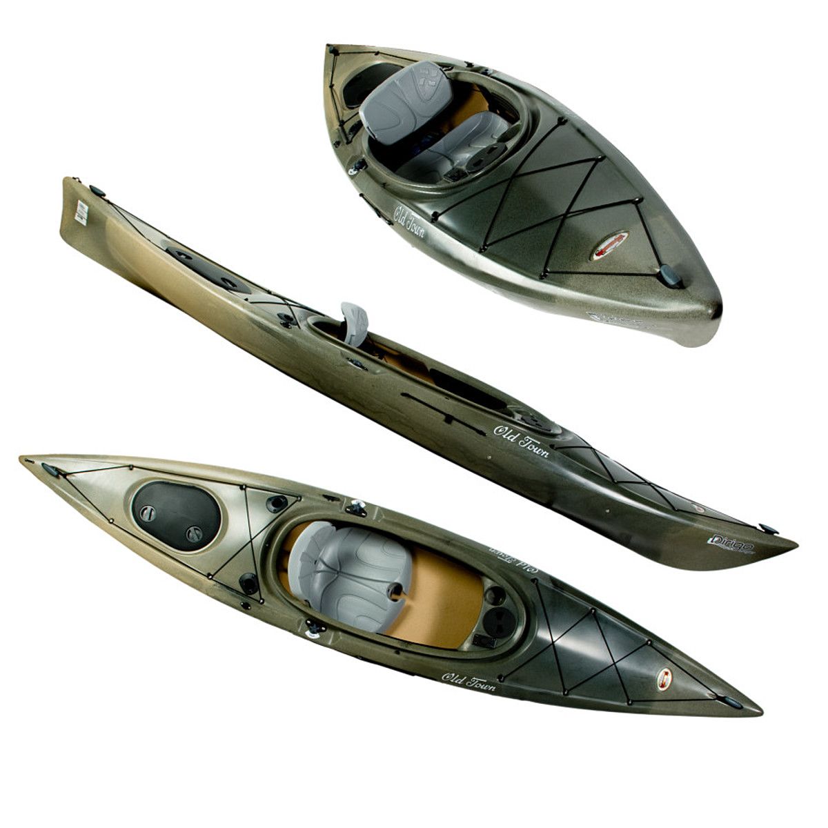Old Town Dirigo 120 Angler Kayak Fly Fishing