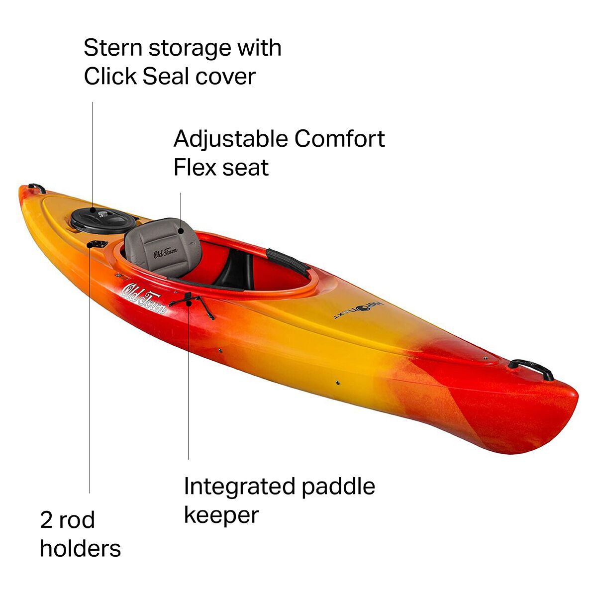 Old Town Heron 11XT Kayak 2022 Paddle