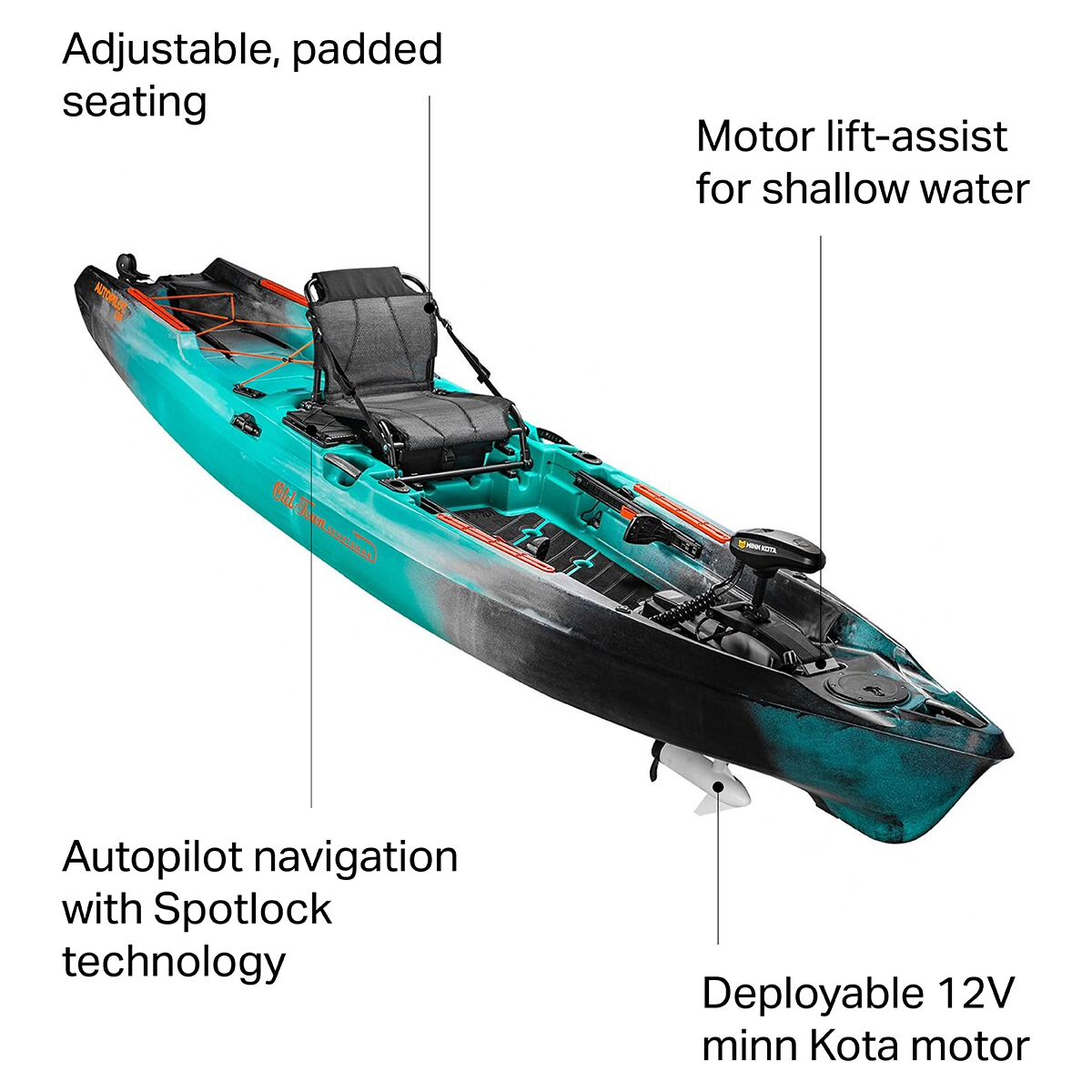 Old Town Sportsman Autopilot 136 Kayak