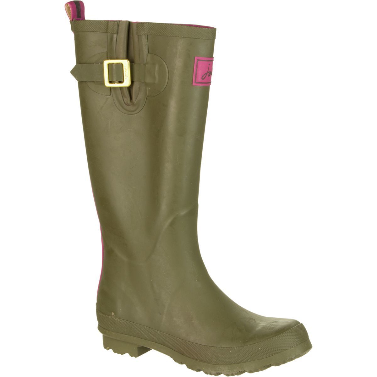 joules glossy field women's wellington boots