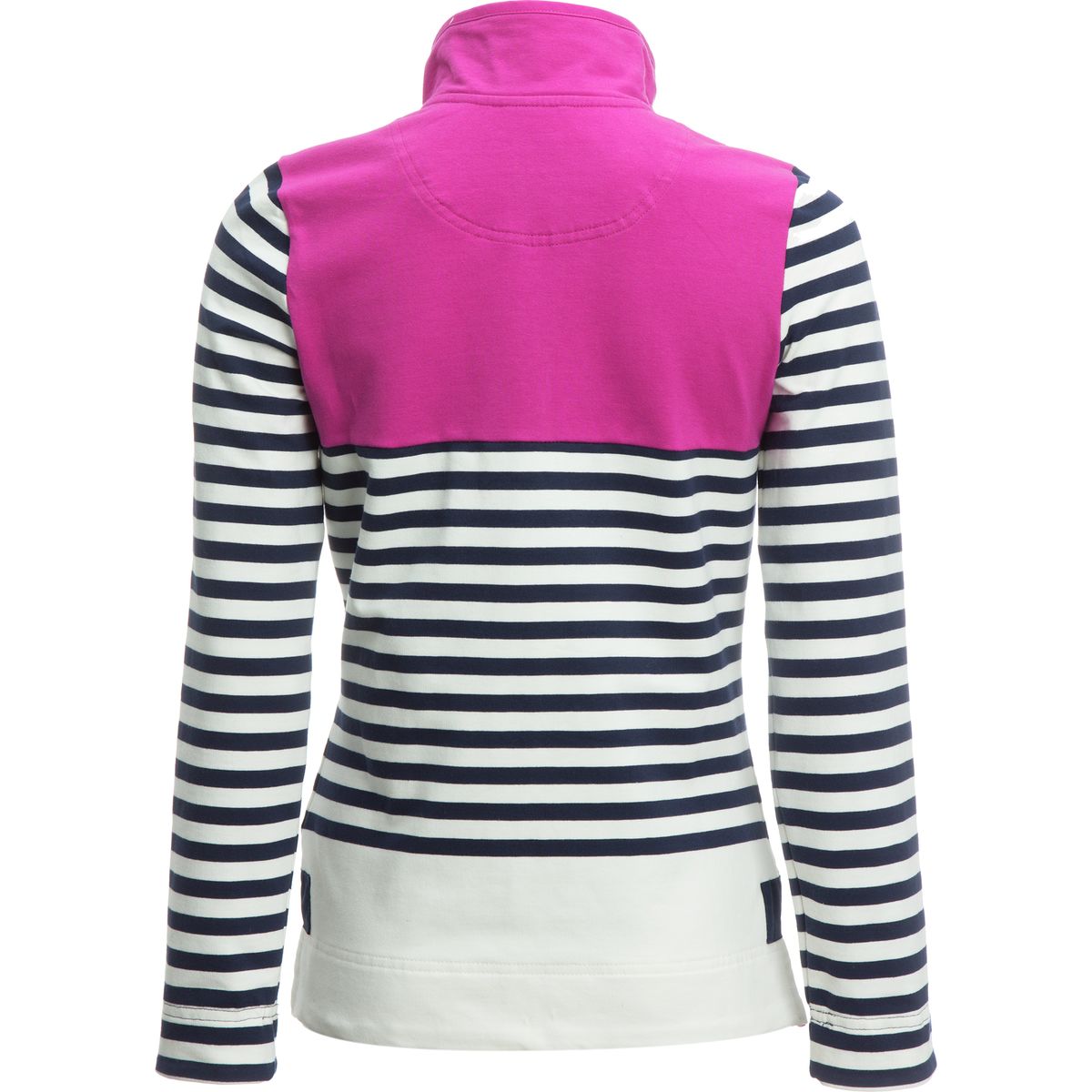 Sweat-shirt Femme Joules Cowdrey Rayé Blanc Et Marine – Taille 12
