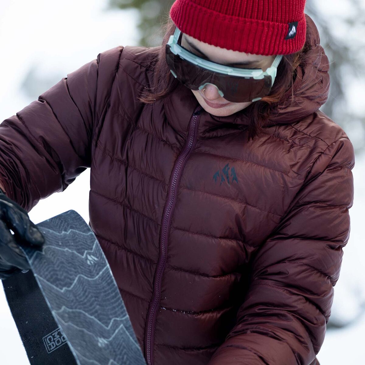 Jones Snowboards Re-Up Down Hoodie - Women´s