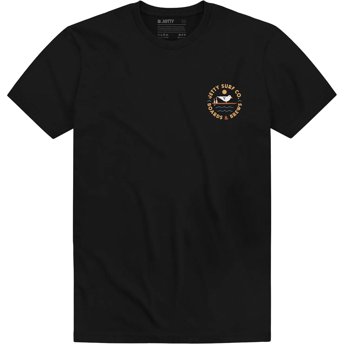 Jetty Boards & Brews T-Shirt - Men´s