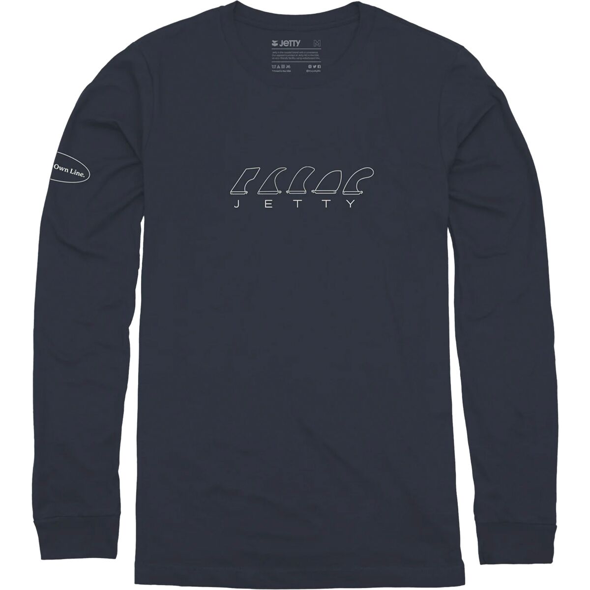 Jetty Fins Long-Sleeve T-Shirt - Men´s