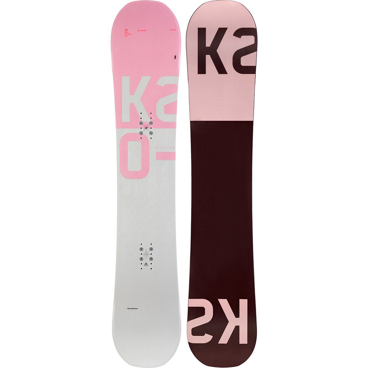 K2 Outline Snowboard Women's Snowboard
