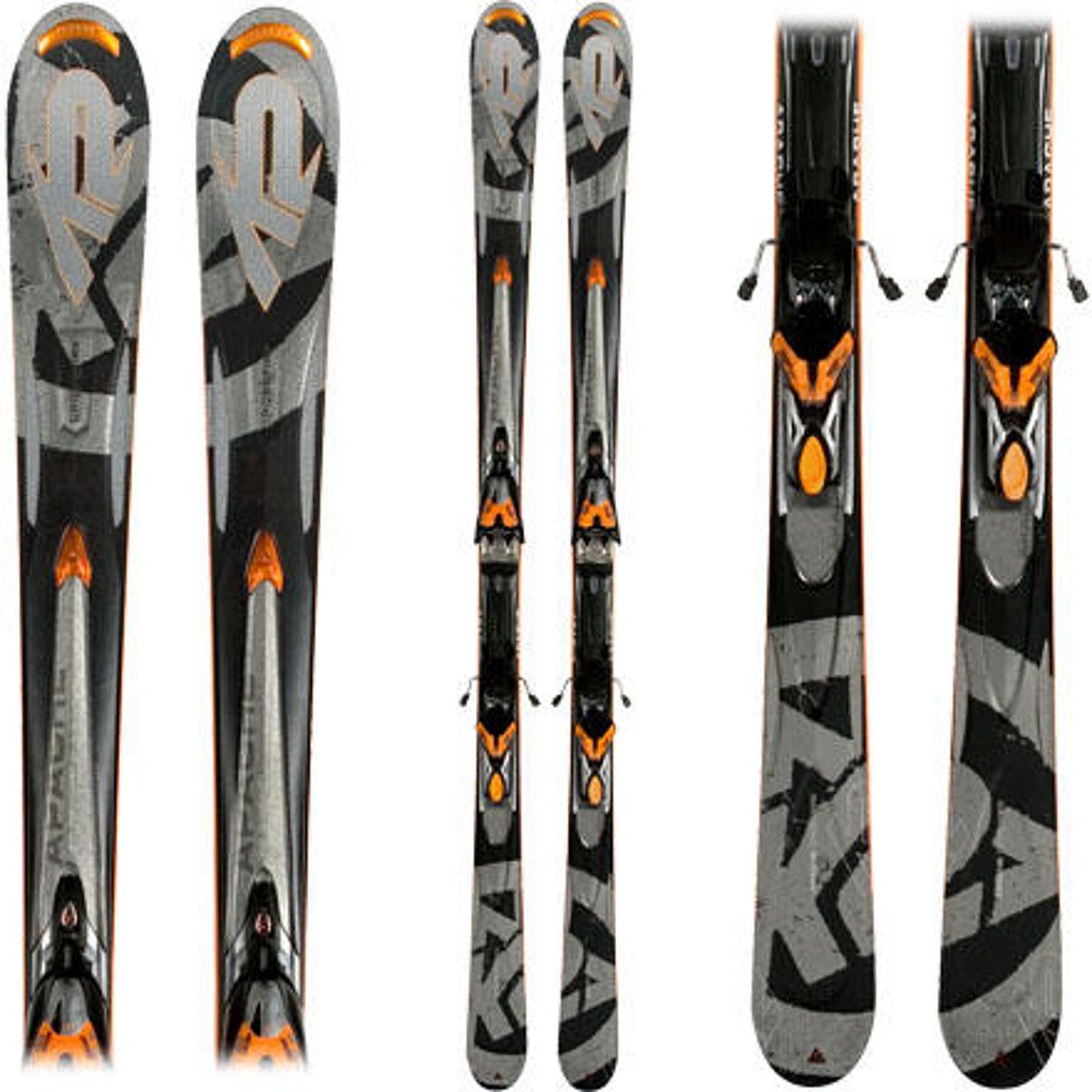 K2 Apache Crossfire Alpine Ski w/Marker Piston M1 12 Binding Ski