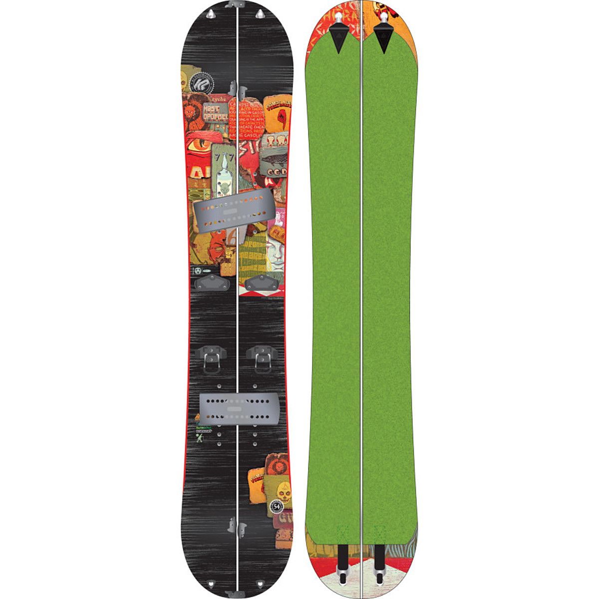 K2 Snowboards Panoramic Splitboard Kit Snowboard