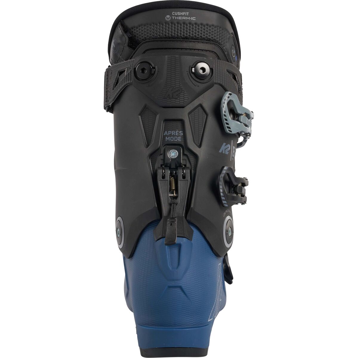 K2 BFC 100 Men's Ski Boots - Medium Flex 100, 103mm Last, Heat Moldable Shell, Size 29.5, With Gripwalk Soles