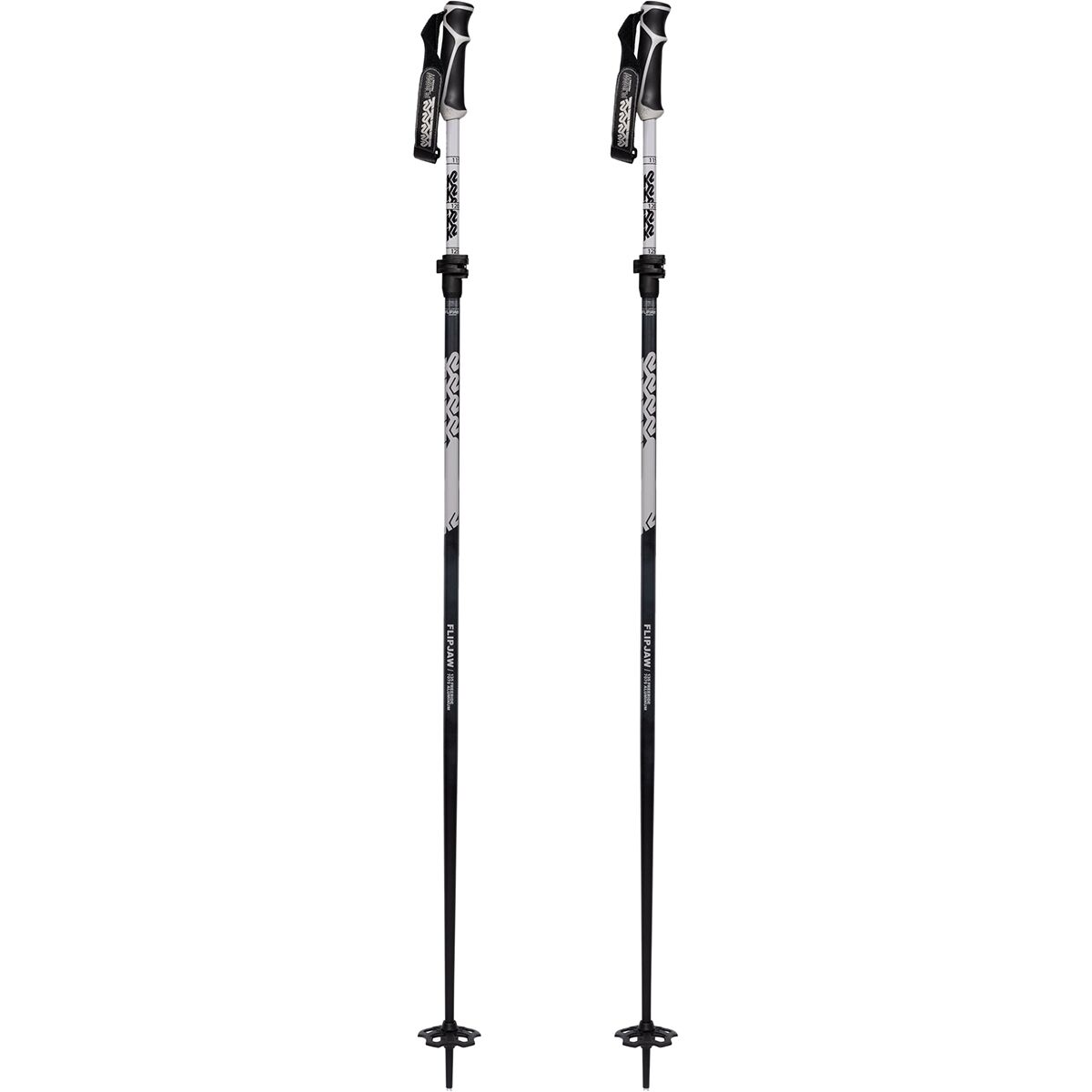 K2 FlipJaw Freeride Adjustable Ski Poles Ski