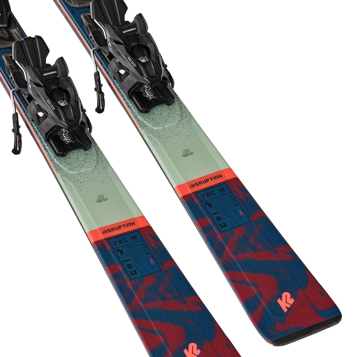 K2 Disruption 78C Ski + Quikclik Marker Free - 2025 -...