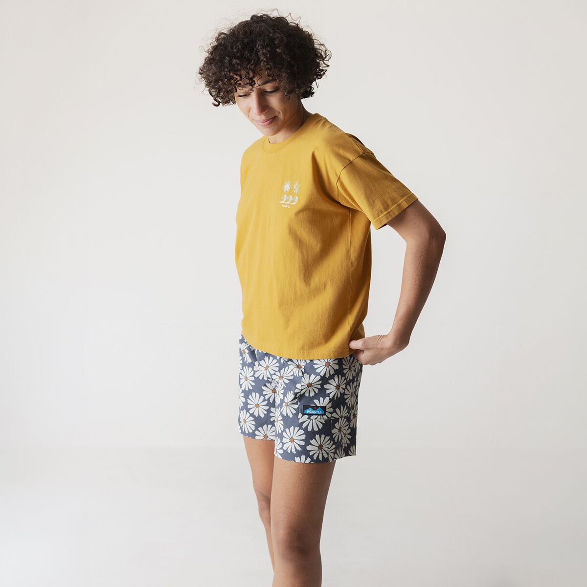 Женские шорты KAVU Leilani Short, цвет: Daisy Love — фото 4