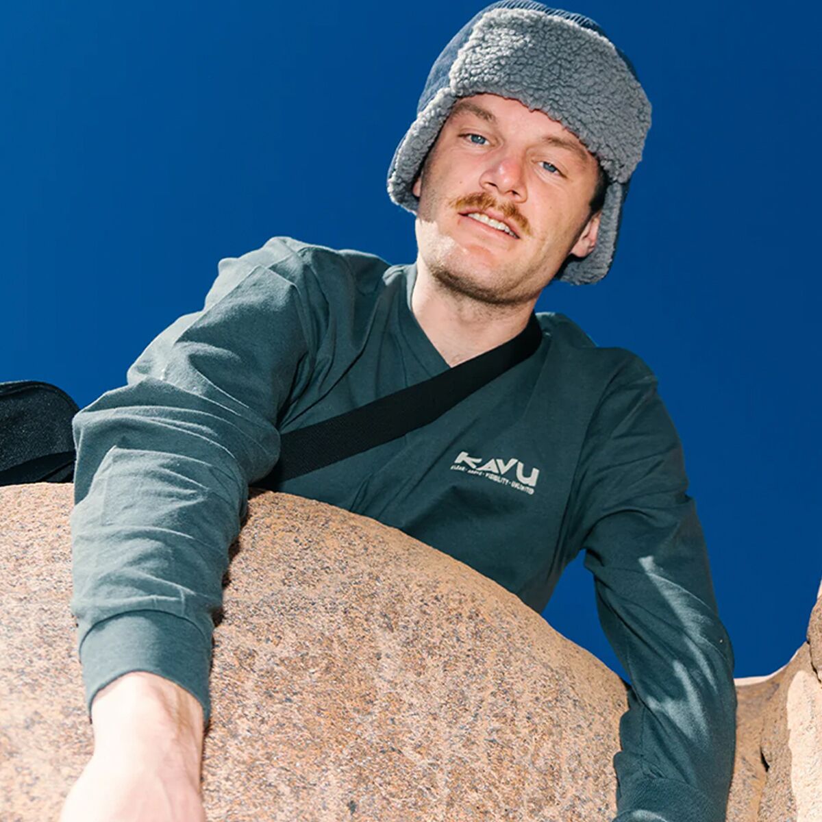 KAVU Free Time Long-Sleeve T-Shirt - Men´s