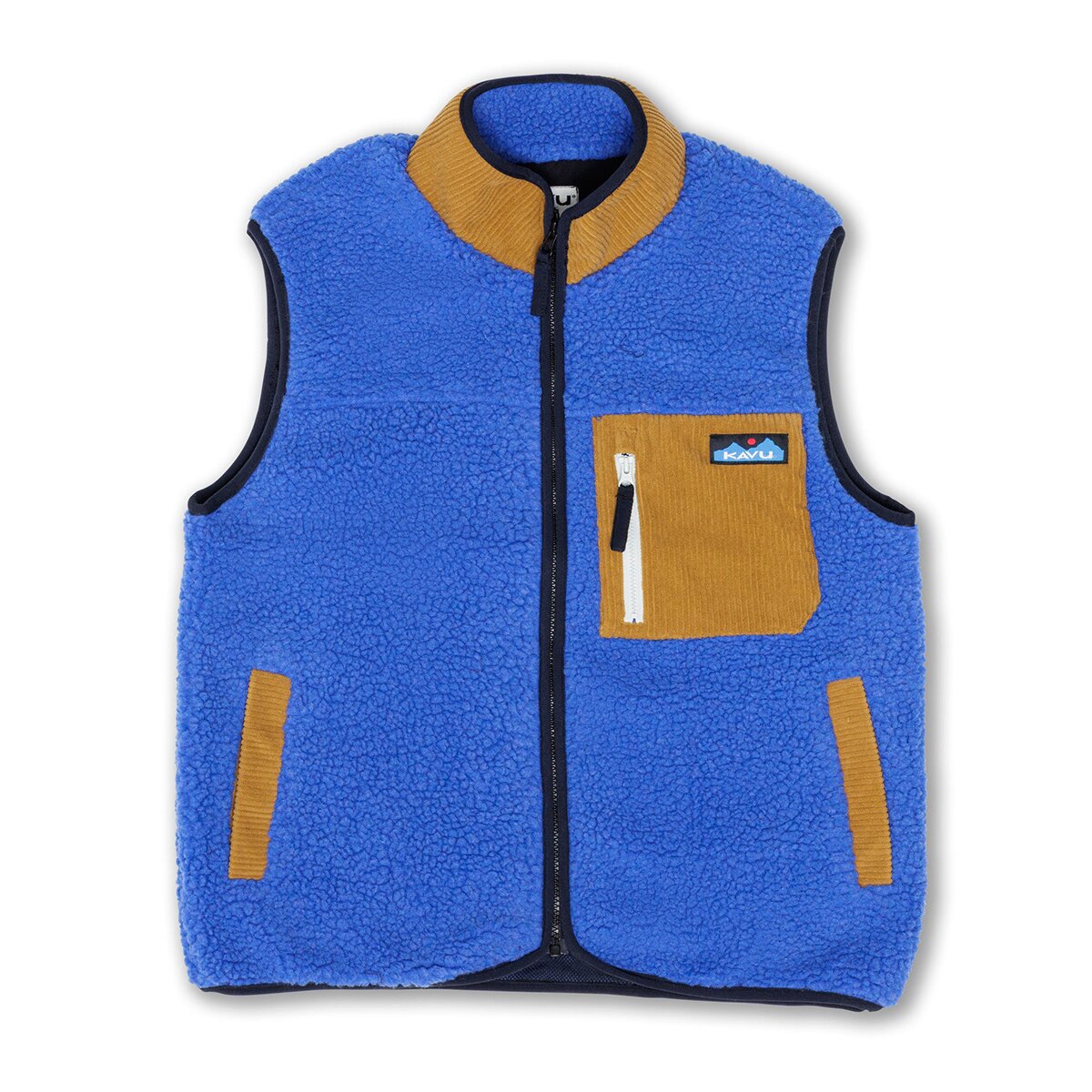 Женский жилет KAVU Ozette Vest, цвет: Тёмно-синий — фото 2