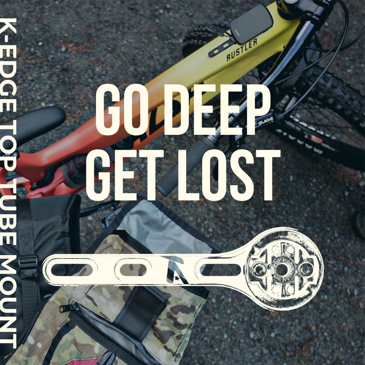 K-Edge Top Tube Computer Mount for Garmin