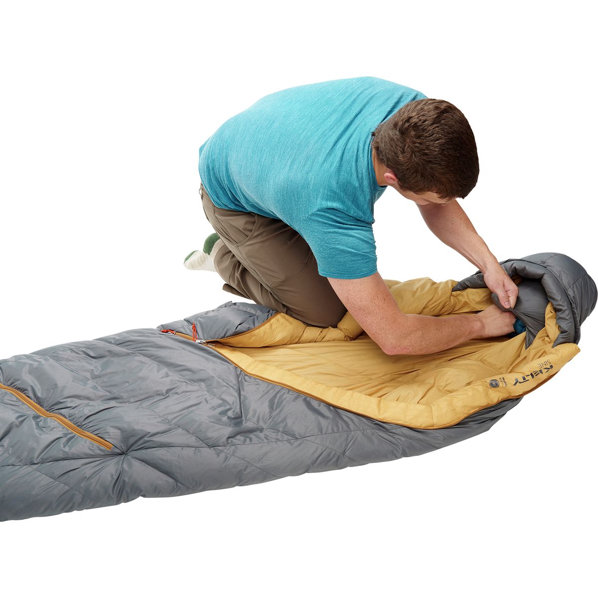 Kelty Sine Sleeping Bag 35F Down Hike & Camp