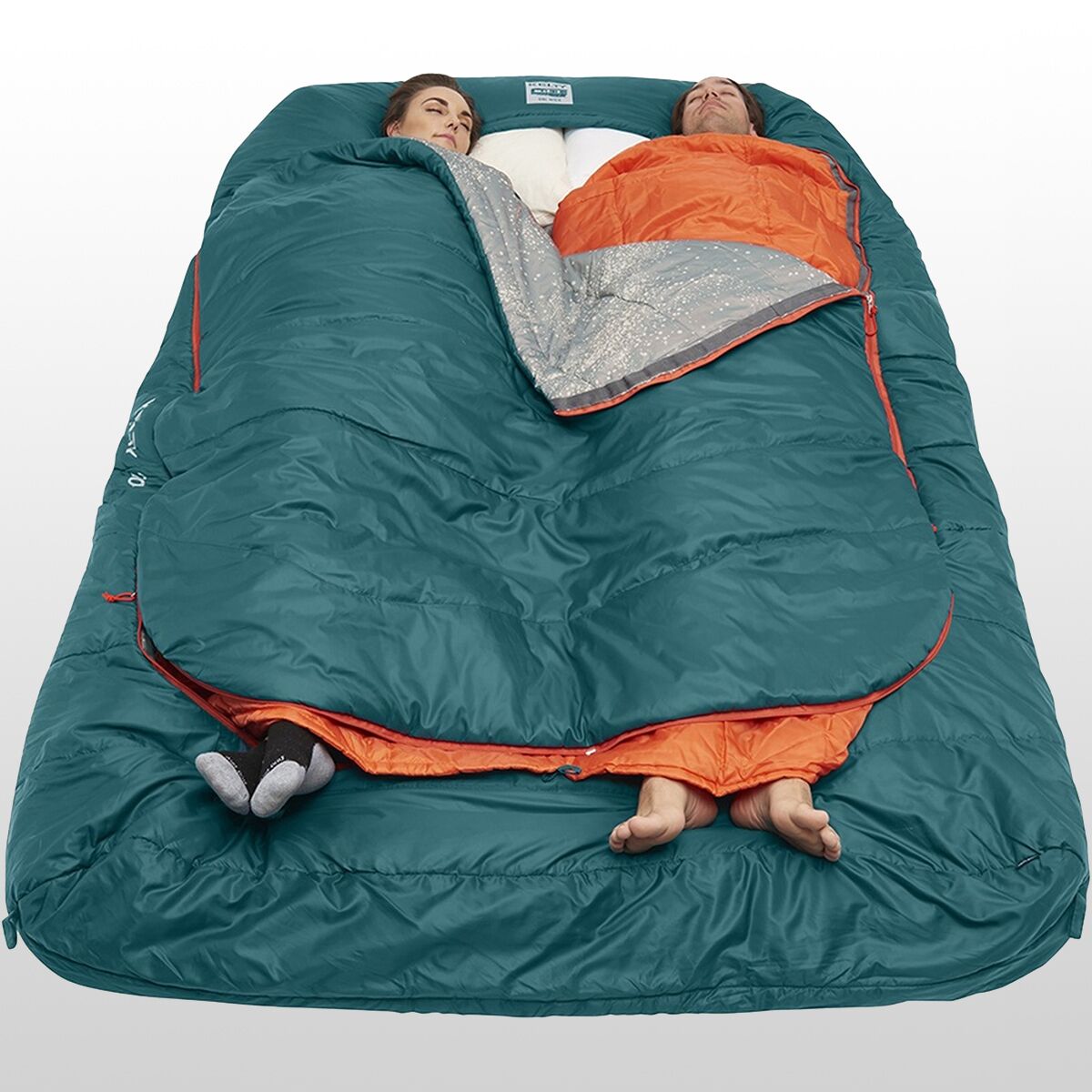 Kelty Doublewide Sleeping Bag 20F Synthetic Hike & Camp