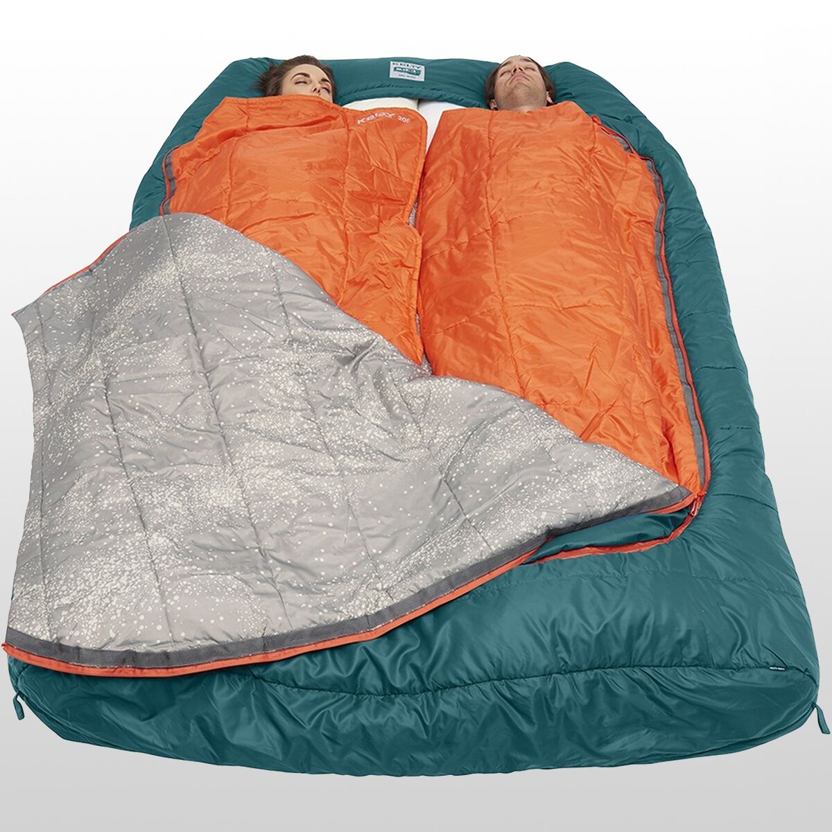 Kelty Doublewide Sleeping Bag 20F Synthetic Hike & Camp