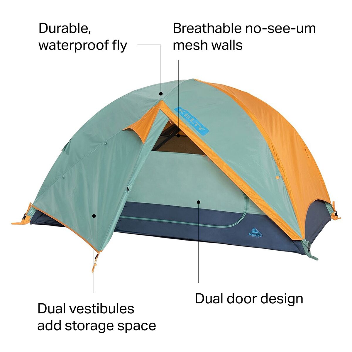 Kelty Wireless 2 Tent: 2-Person 3-Season