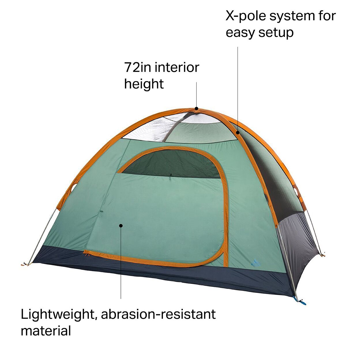 Kelty Tallboy 6 Tent: 6 Person 3 Season