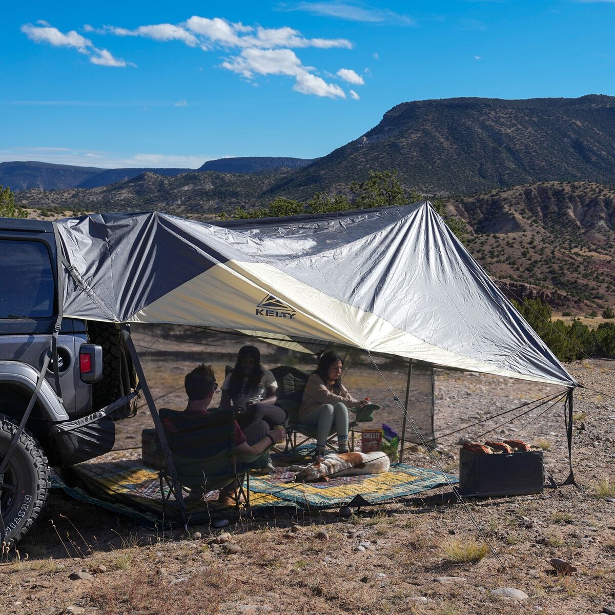 Kelty Waypoint Screeenhouse Tarp Hike & Camp