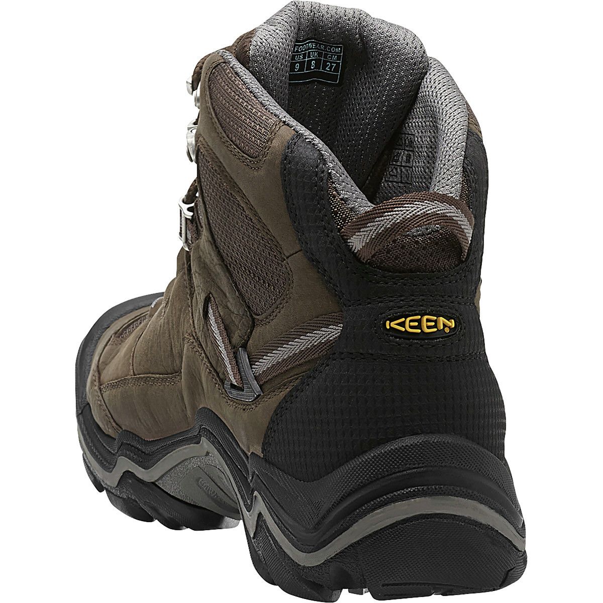 KEEN Durand Mid WP Hiking Boot Wide Men's Footwear