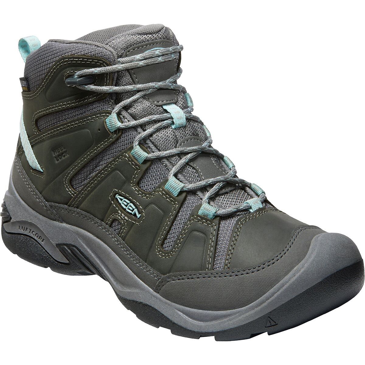 KEEN Circadia Mid Wide Waterproof Hiking Boot Women's Footwear