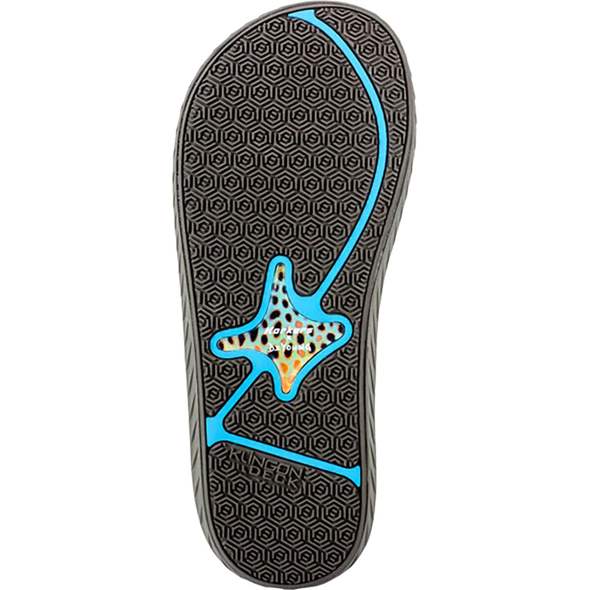 Korkers Brown Trout Fish Flip Flop - Men´s