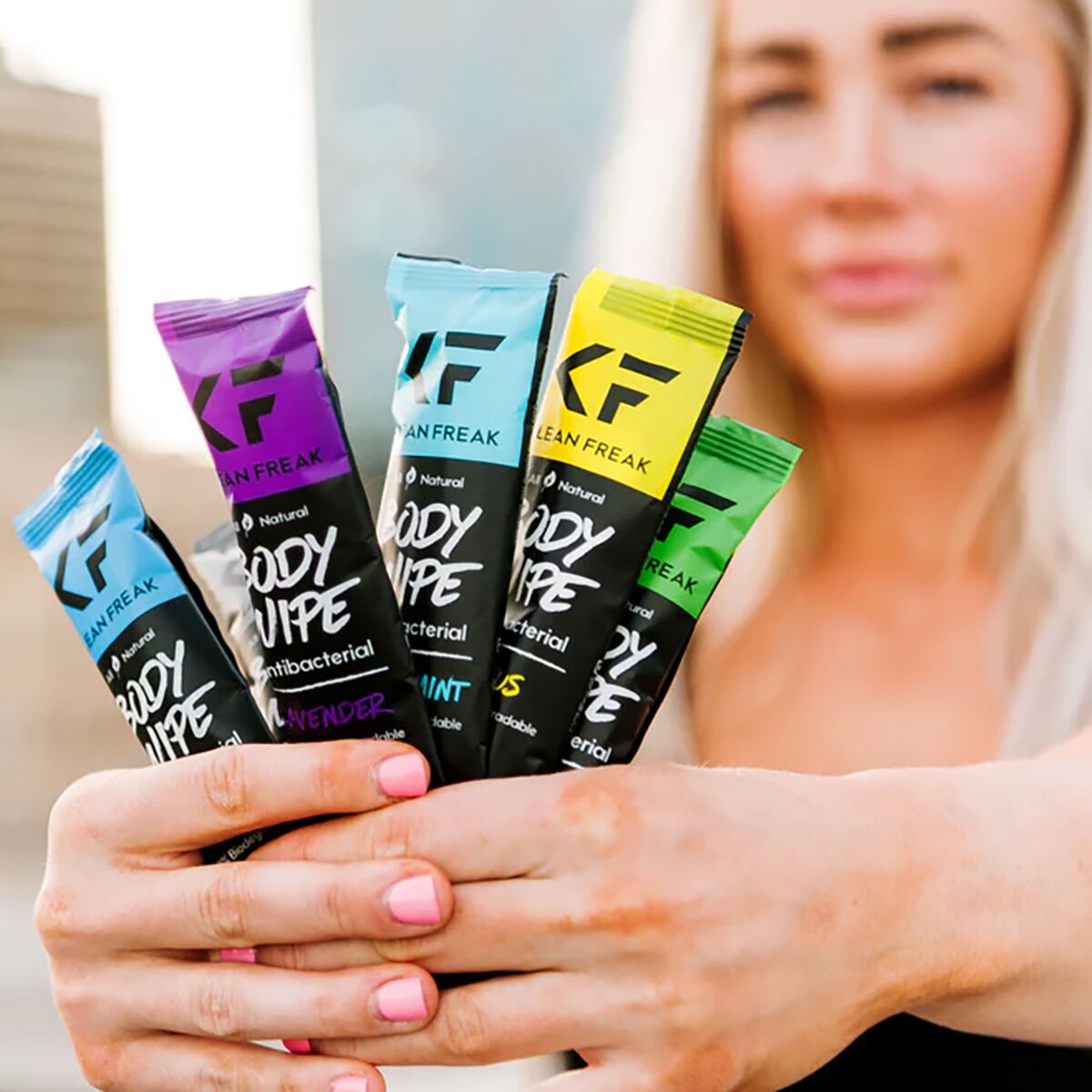 Klean Freak Body Wipes Trial - 6-Pack