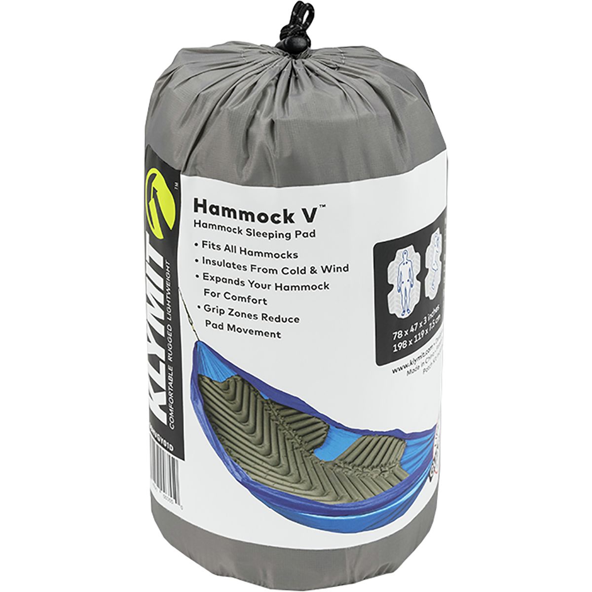 Klymit Hammock V Midweight Sleeping Pad Hike & Camp