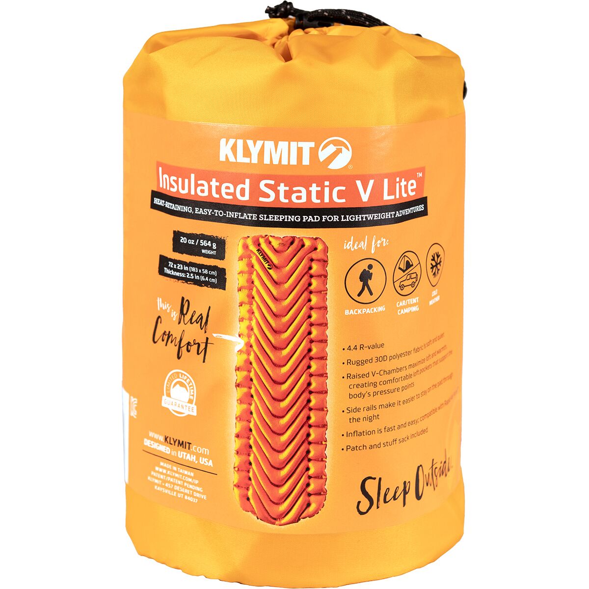 Klymit Insulated Static V Lite Sleeping Pad