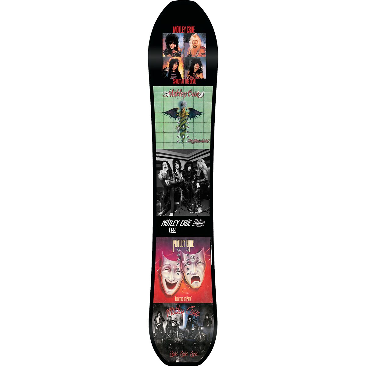 Kemper Snowboards Freestyle Motley Crue Snowboard 2023 Snowboard