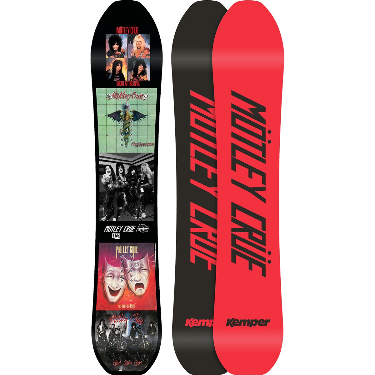 Kemper Snowboards Freestyle Motley Crue Snowboard 2023 Snowboard