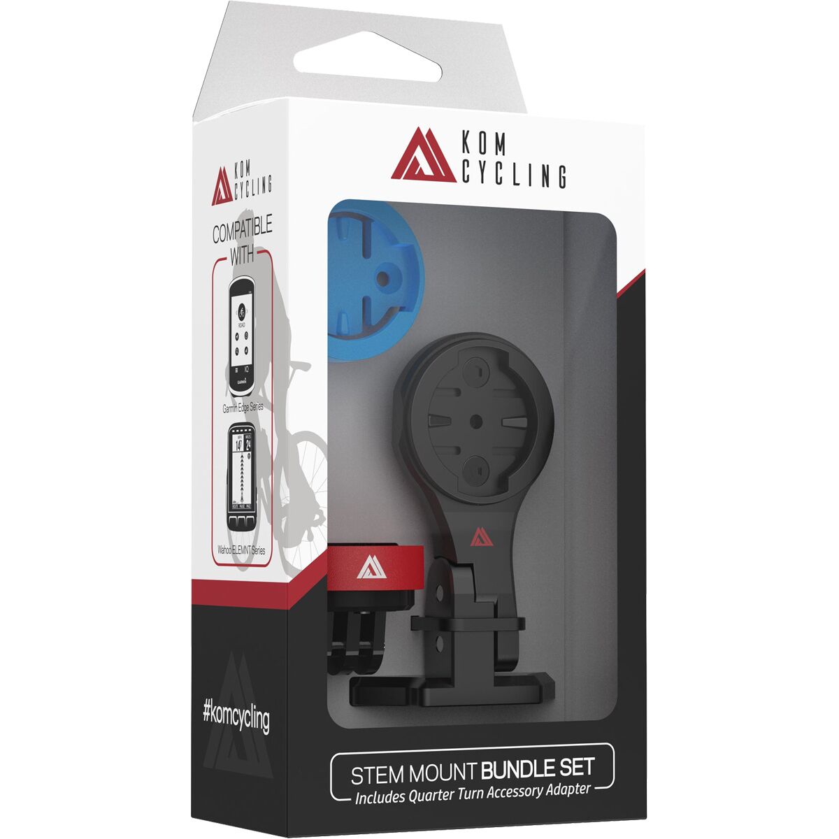 KOM Cycling Stem Computer Mount with Quick Release GoPro...