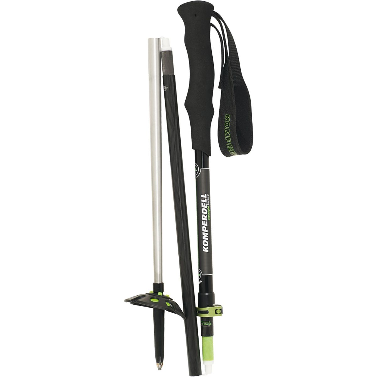 Komperdell Carbon Ultralite Vario 4 Trekking Pole Hike & Camp