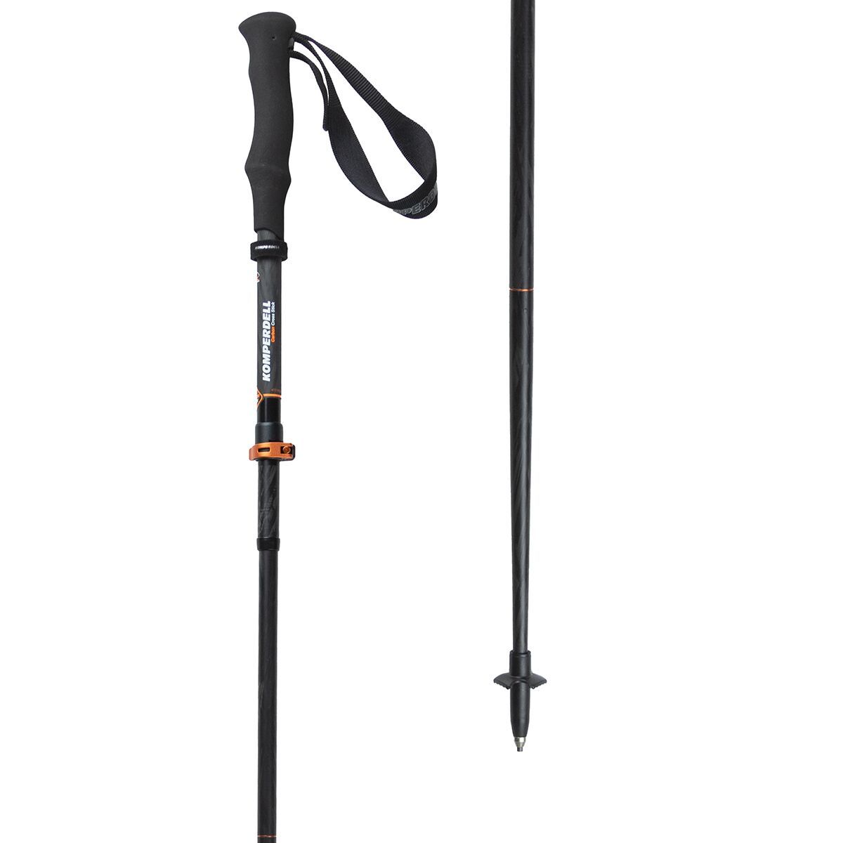 Komperdell Carbon CROSSSTICK VARIO Folding Trekking Pole Hike & Camp
