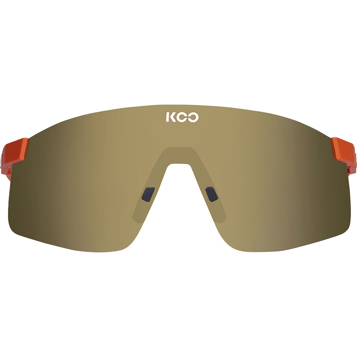 thumbnail image 2 of Chic Oversized One Piece Visor Sunglasses For Women & Men - Gold Mirror Shield! 2 of 4