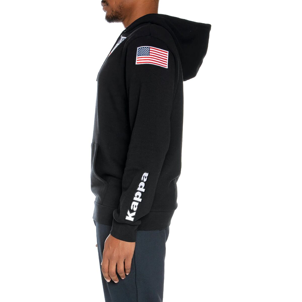 Men’s Hoodie Kappa Firti Black main image 1