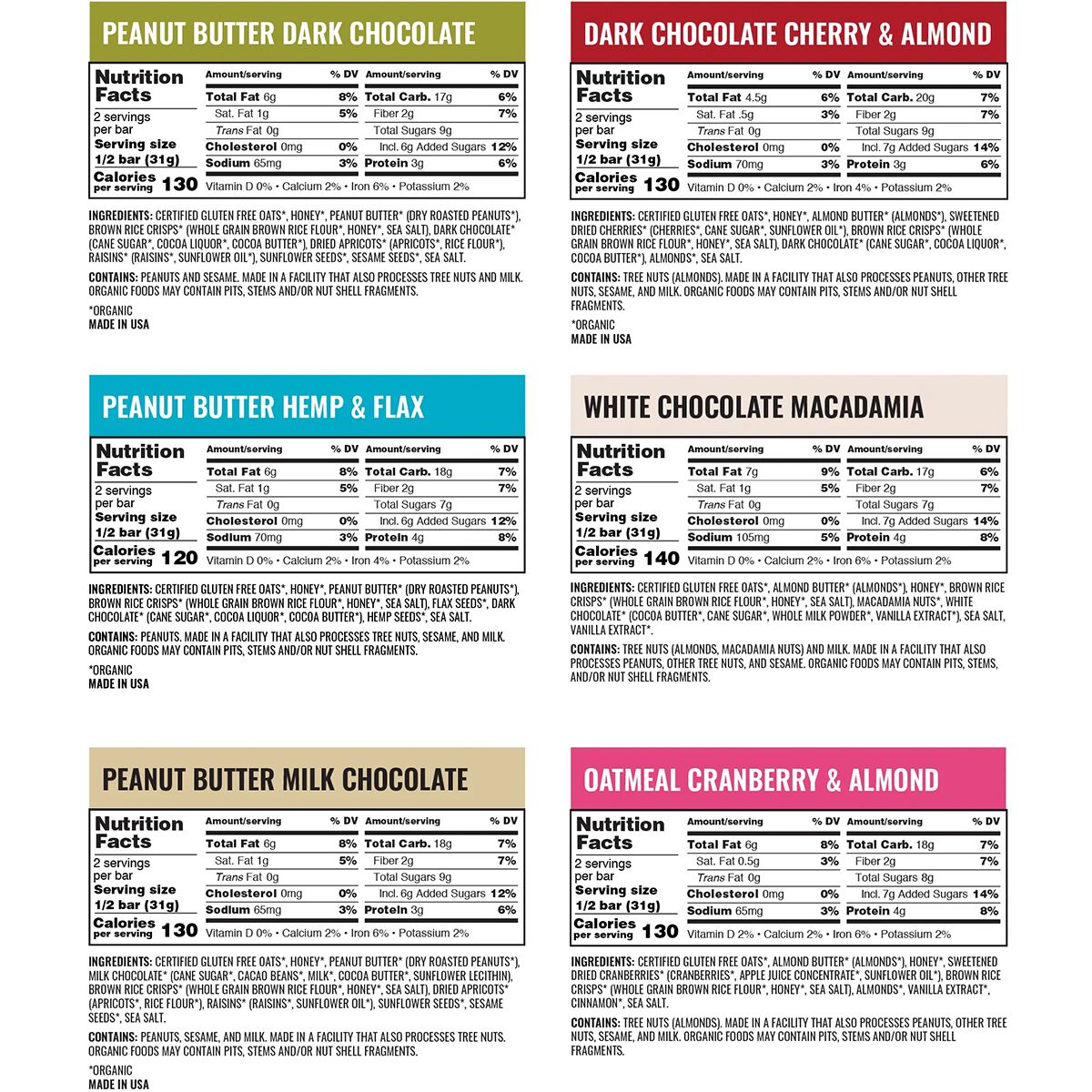Kate´s Real Food Snack and Share Variety Pack