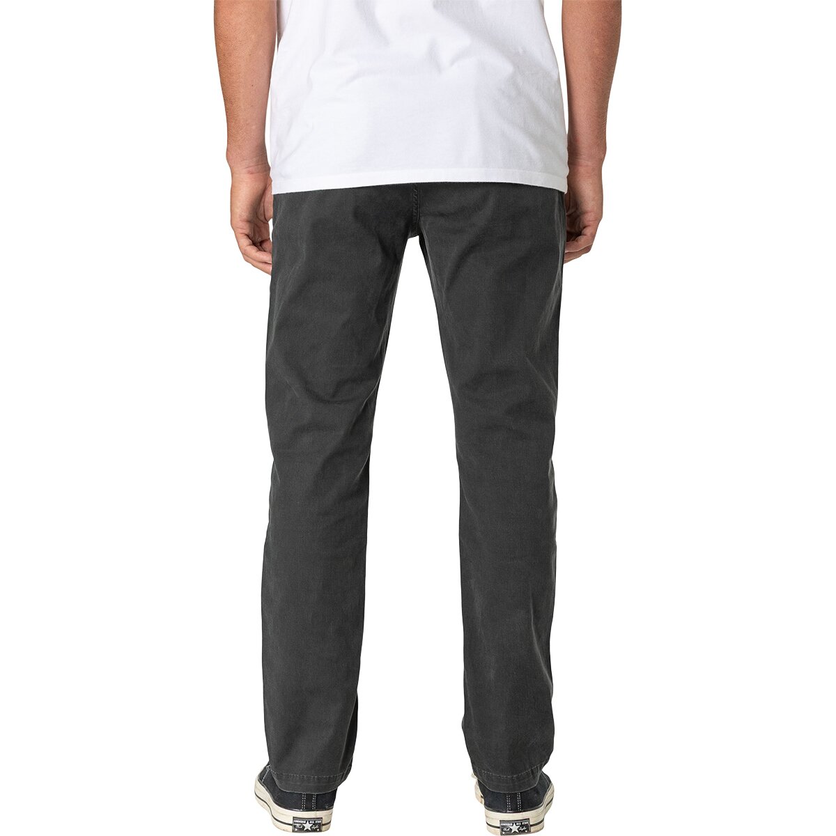 Мужские брюки Katin Pipeline Chino Pant, цвет: Чёрный варёный — фото 2