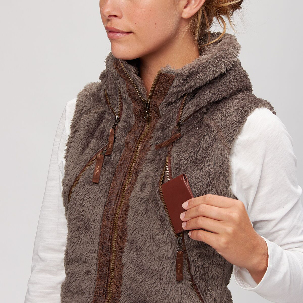 KUHL Flight Fleece Vest Women's Clothing