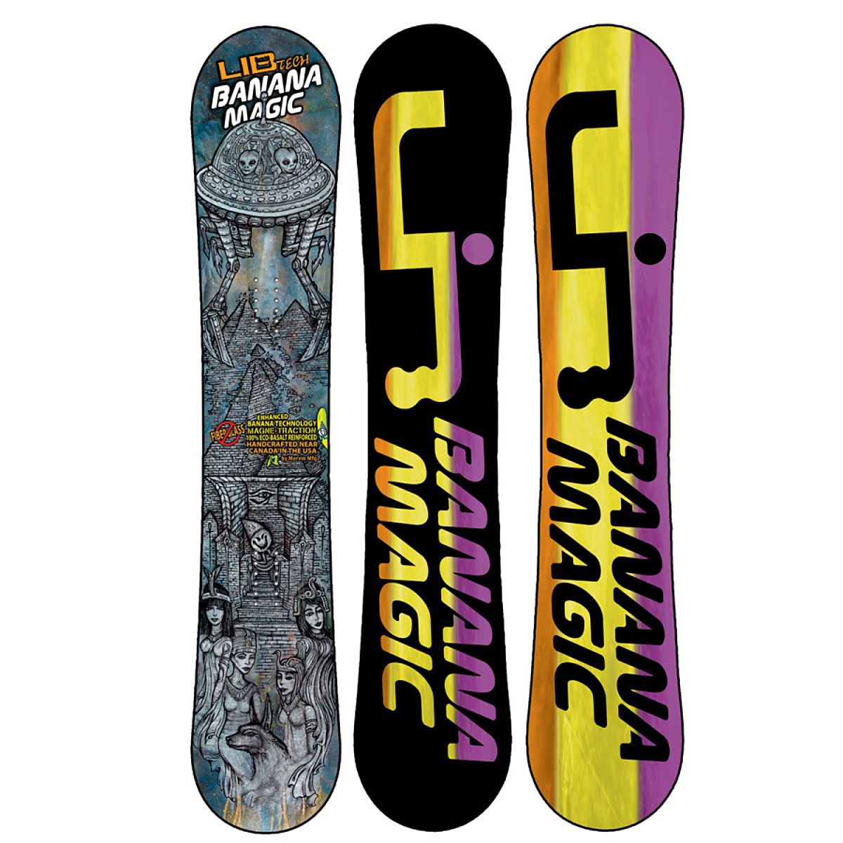 Lib Technologies Banana Magic BTX Snowboard Snowboard