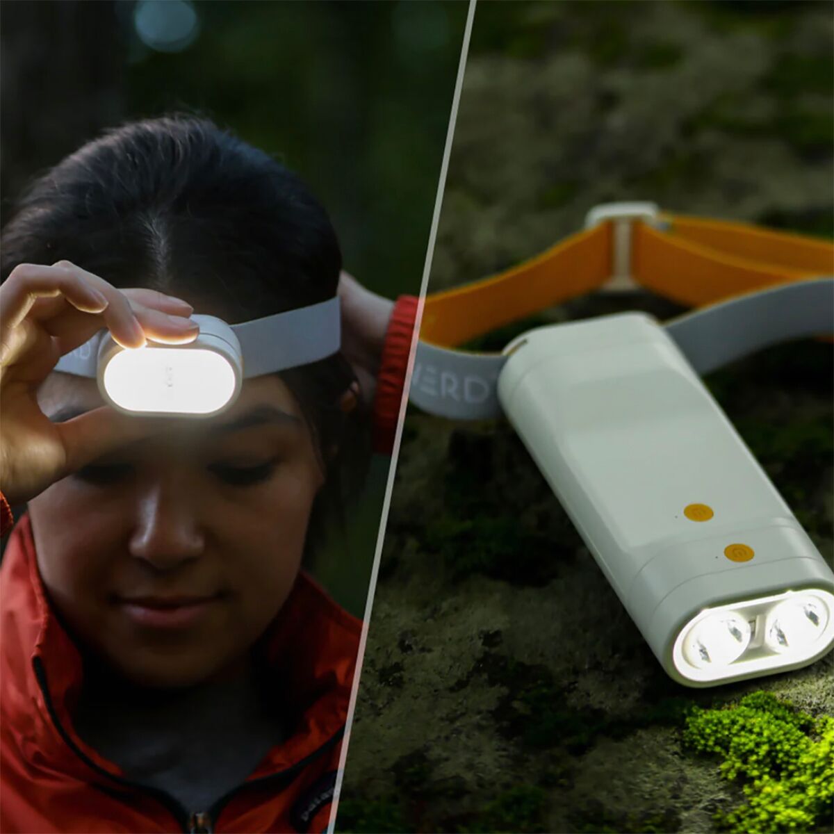 MPOWERD Luci Beam 2in1 Headlamp + Flashlight Hike & Camp