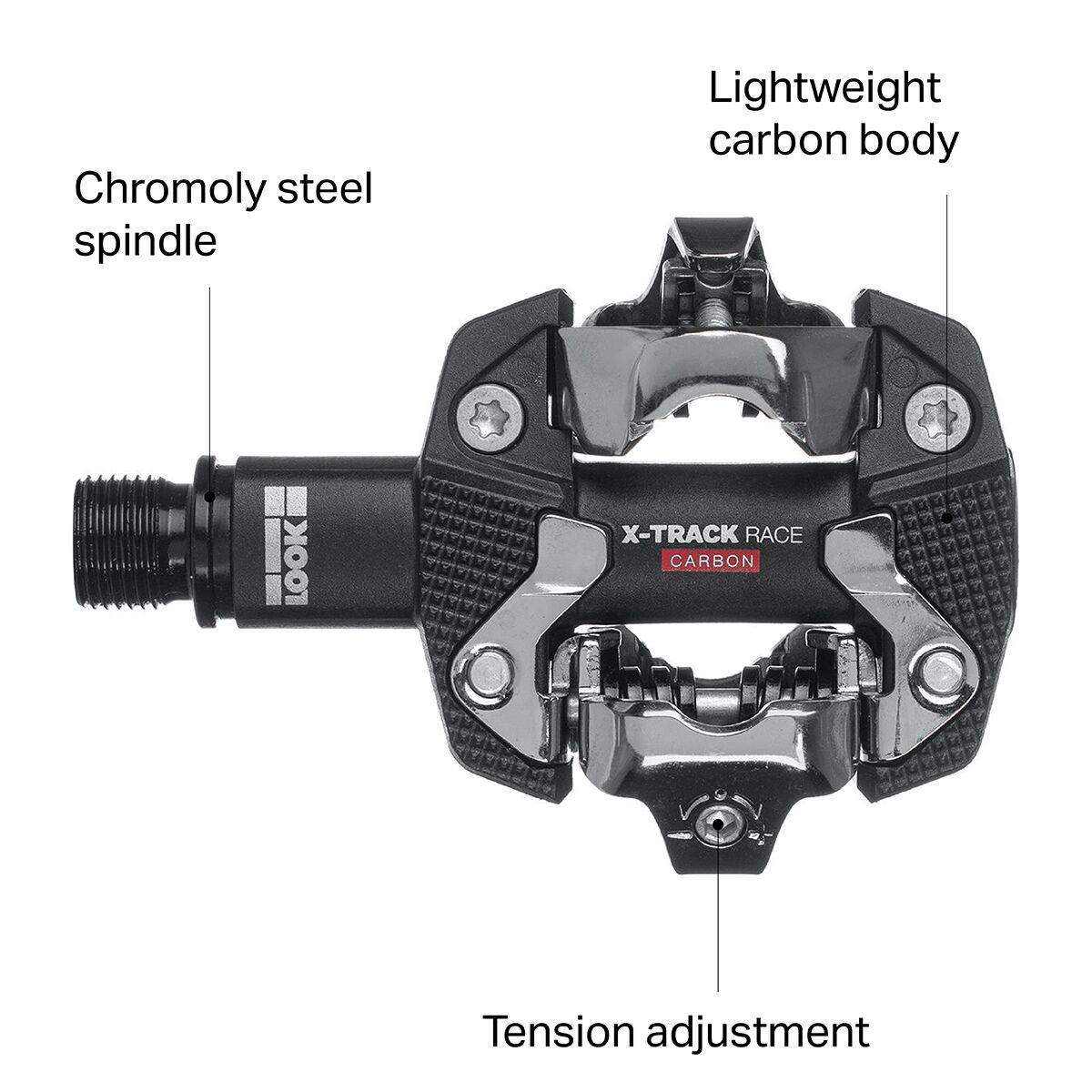 Look Cycle X-Track Race Carbon Pedals