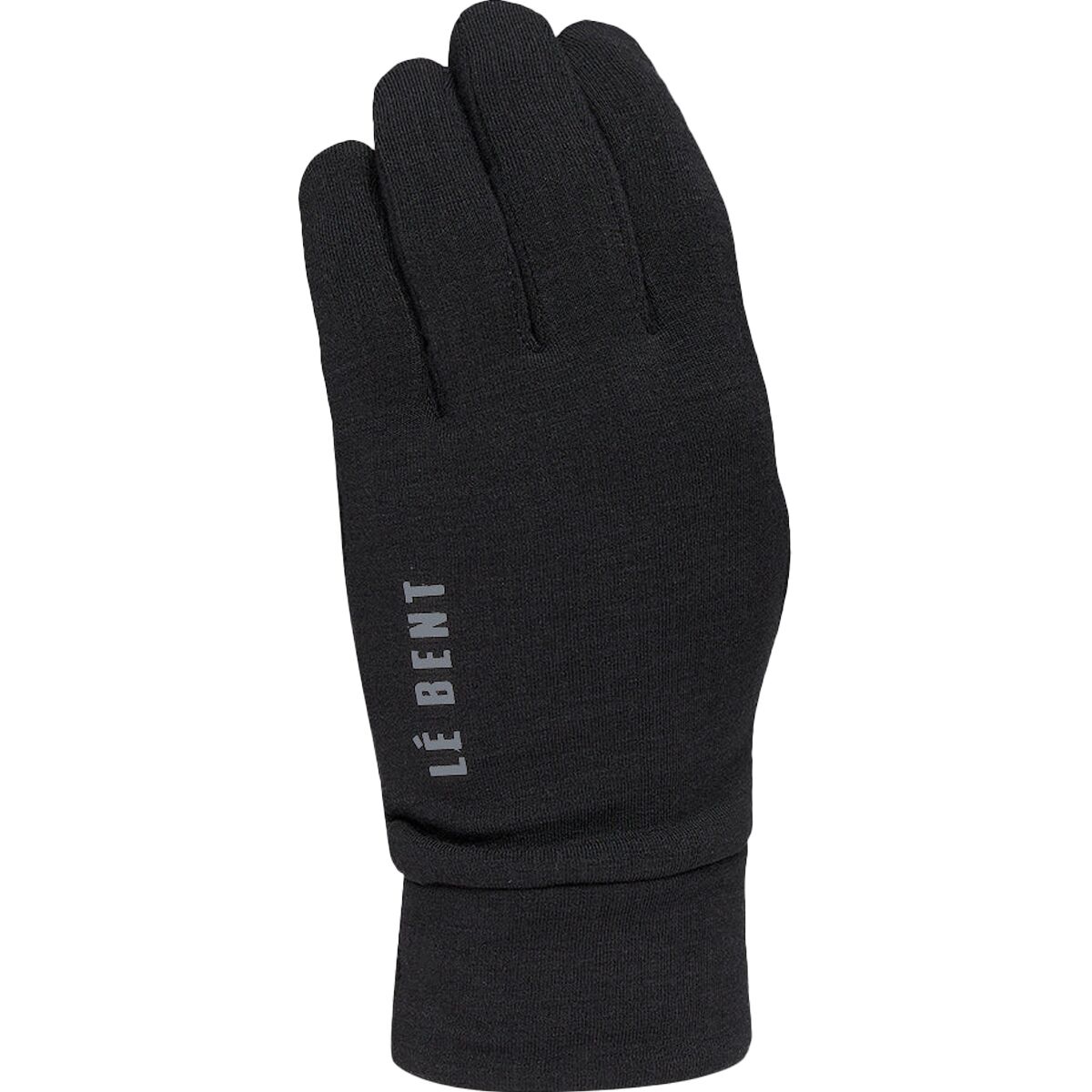 Мужские перчатки Le Bent Waffle Midweight Glove Liner, цвет: Чёрный — фото 1