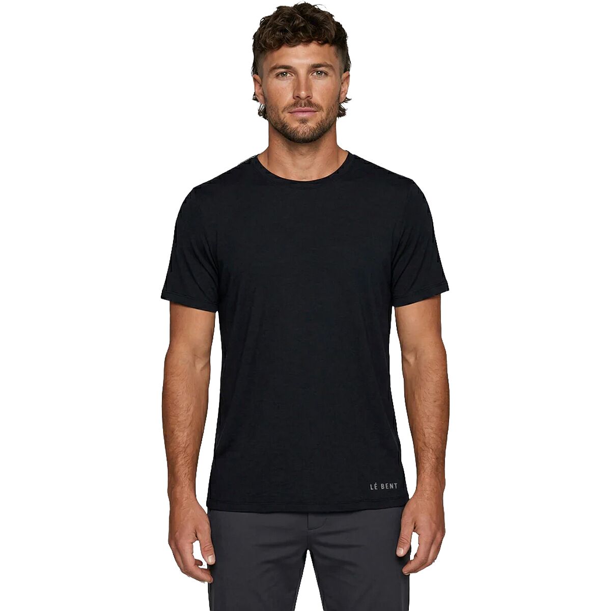 Мужская футболка Le Bent Featherweight Classic Short-Sleeve, цвет: Чёрный — фото 1