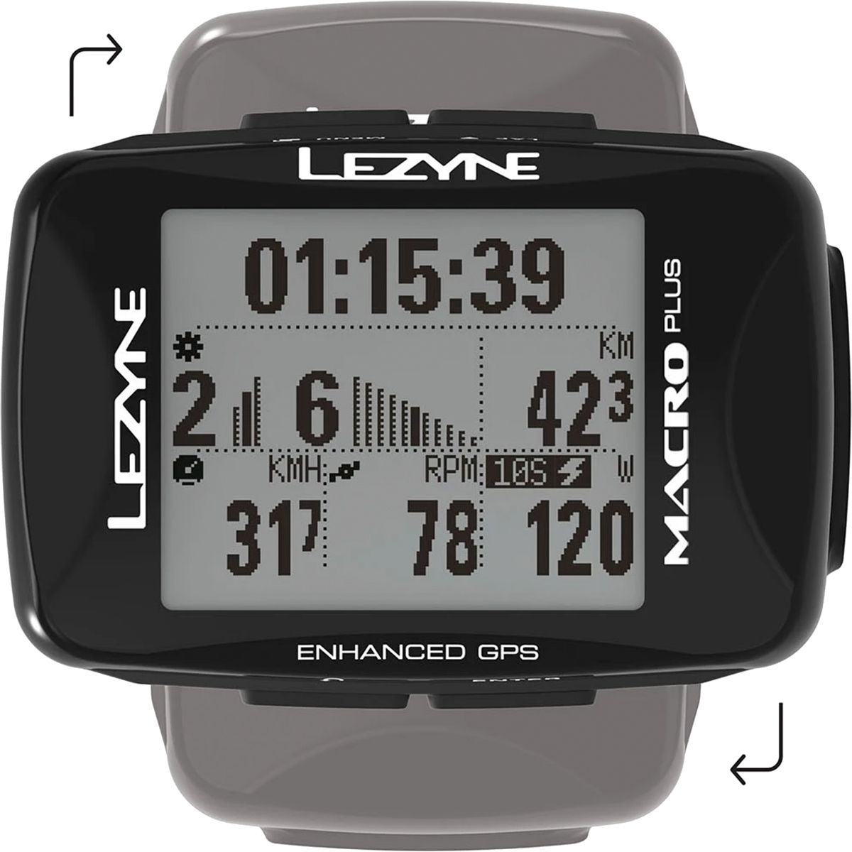 lezyne macro plus gps computer