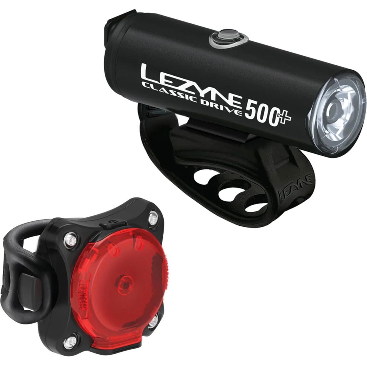 Lezyne Classic Drive 500 Plus + Zecto Drive 200 Plus Light...
